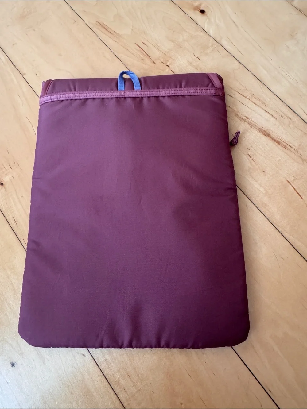 New Patagonia laptop sleeve 13in Canyon Brown with Purple
